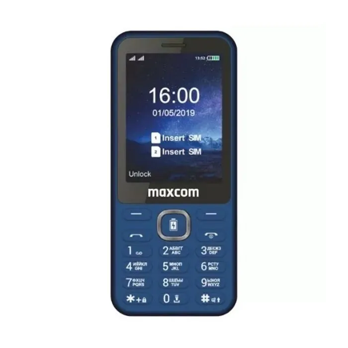 Мобільний телефон Maxcom MM814 Type-C Blue (5908235977737)