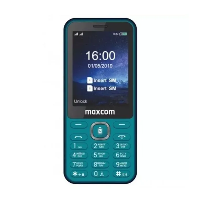 Мобільний телефон Maxcom MM814 Type-C Green (5908235977744)