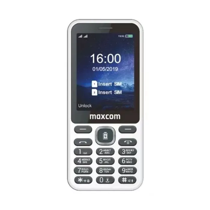 Мобільний телефон Maxcom MM814 Type-C White (5908235977751)