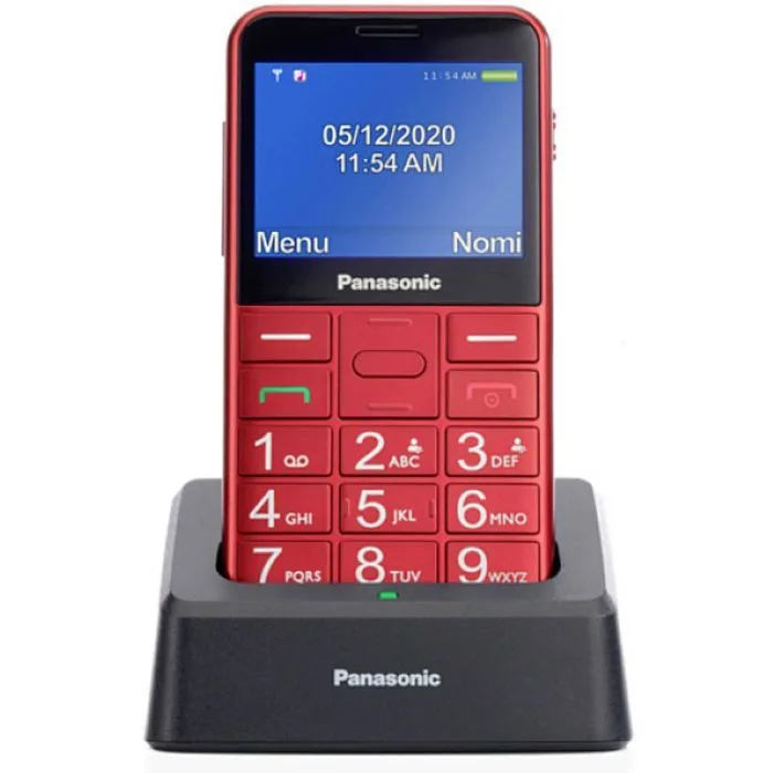 Мобільний телефон Panasonic KX-TU155 Red (KX-TU155EXRN)