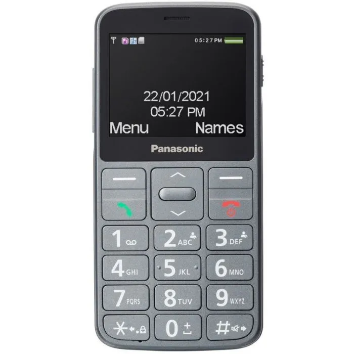 Мобільний телефон Panasonic KX-TU160 Grey (KX-TU160EXG)
