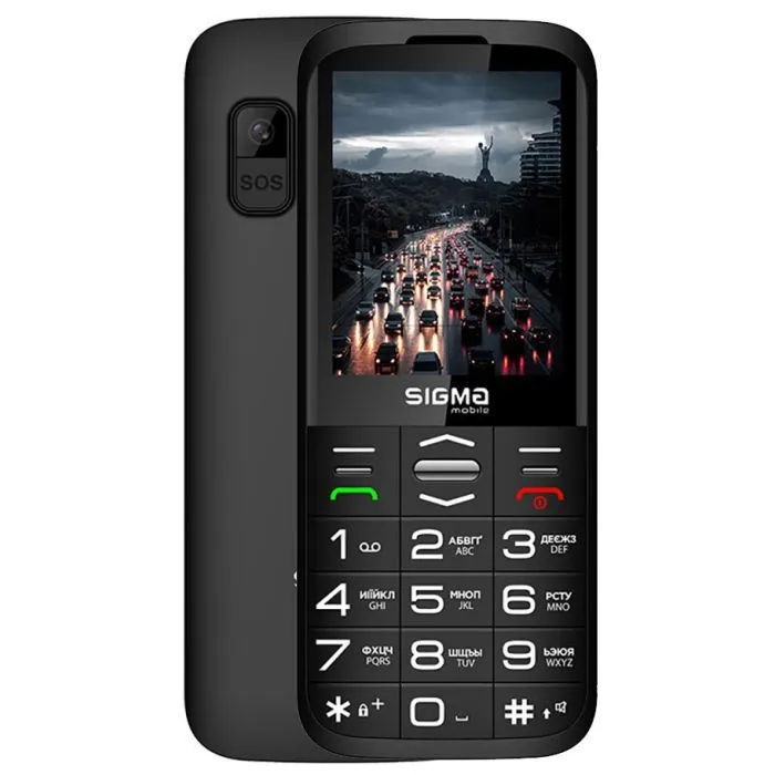 Мобільний телефон Sigma Comfort 50 Grace Type-C Black (4827798121818)