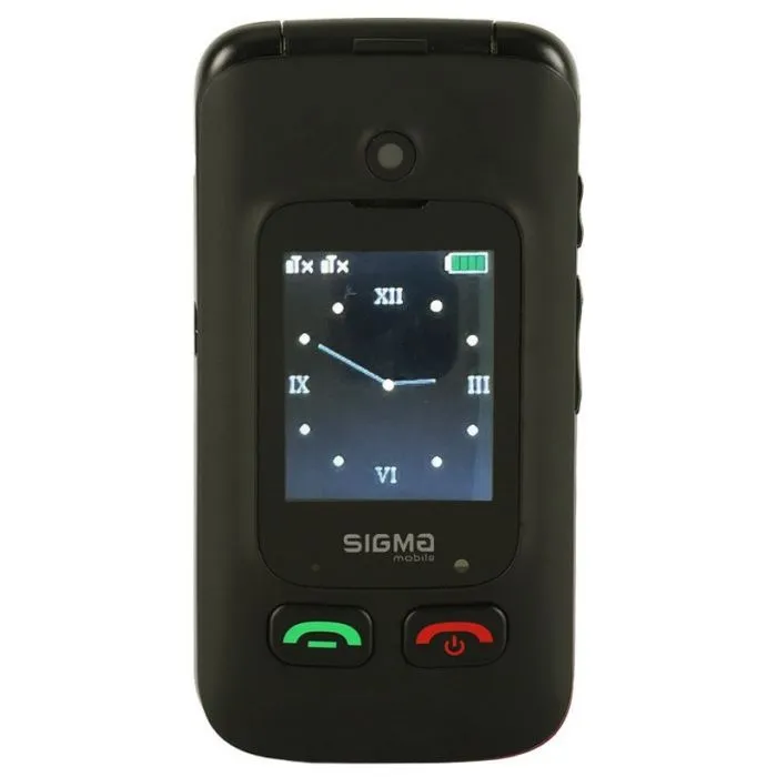 Мобільний телефон Sigma Comfort 50 Shell Duo Type-C Black (4827798212523)