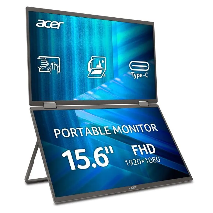 Монітор Acer Dual Portable PD163QTbmiuux (UM.ZP3EE.011) - Image 1