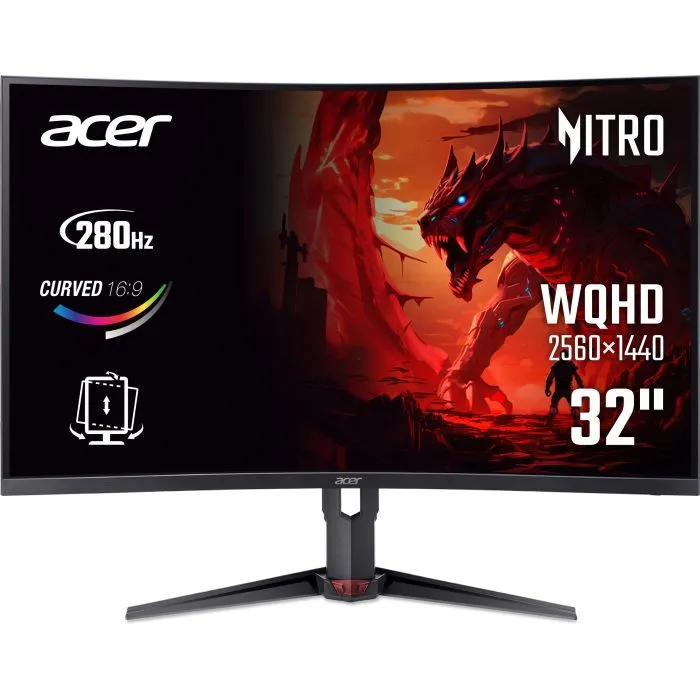 Монітор Acer XZ323QUZ1bmiiprx (UM.HX3EE.105) - Image 1