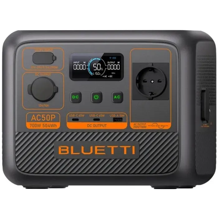 Зарядна станція BLUETTI AC50P 700W 504Wh (AC50P)