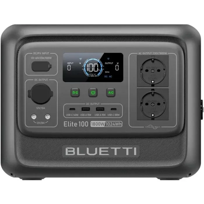 Зарядна станція BLUETTI Elite 100 V2, 1800W 1024Wh (EL100V2) - Image 1