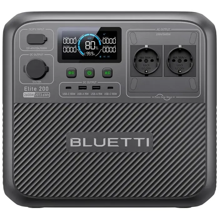 Зарядна станція BLUETTI Elite 200 V2, 2700W 2073Wh (EL200V2)