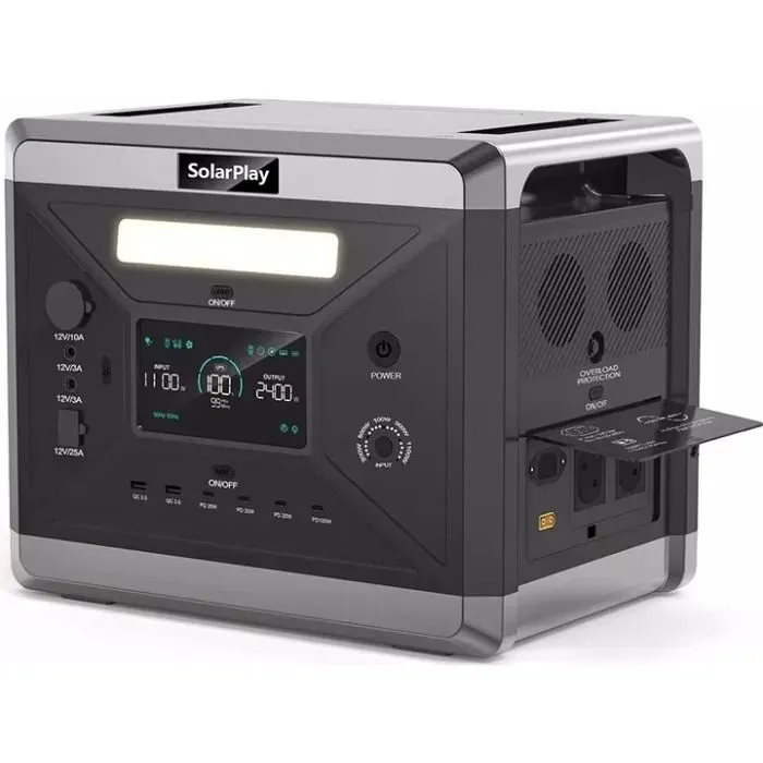 Зарядна станція SolarPlay BCQ2501 2400W 2160Wh (BCQ2501)