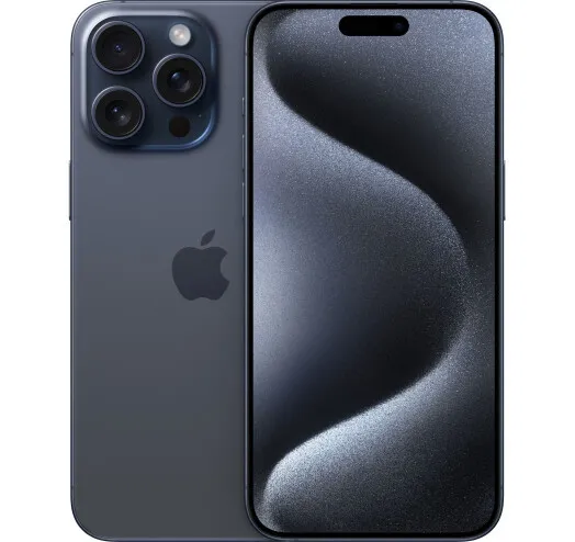 Смартфон Apple iPhone 15 Pro 128GB Blue Titanium (MTV03) - Image 1