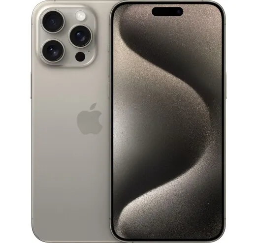 Смартфон Apple iPhone 15 Pro 256GB Natural Titanium (MTV53) Уцінка