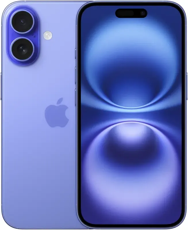Смартфон Apple iPhone 16 128GB eSIM Ultramarine (MYAT3)