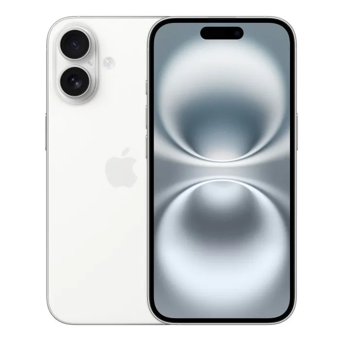 Смартфон Apple iPhone 16 128GB White (MYE93)