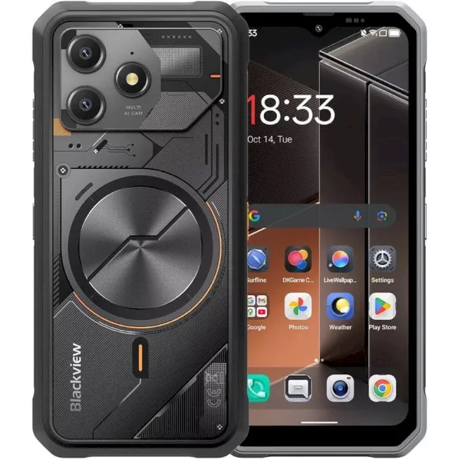 Смартфон Blackview FORT 100 8/128GB Black (FORT_100_BK)