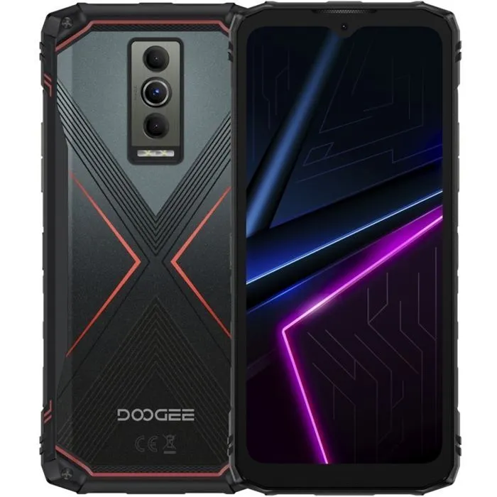 Смартфон Doogee Blade10 Pro Energy 6/256GB Black Red (6923740271360)