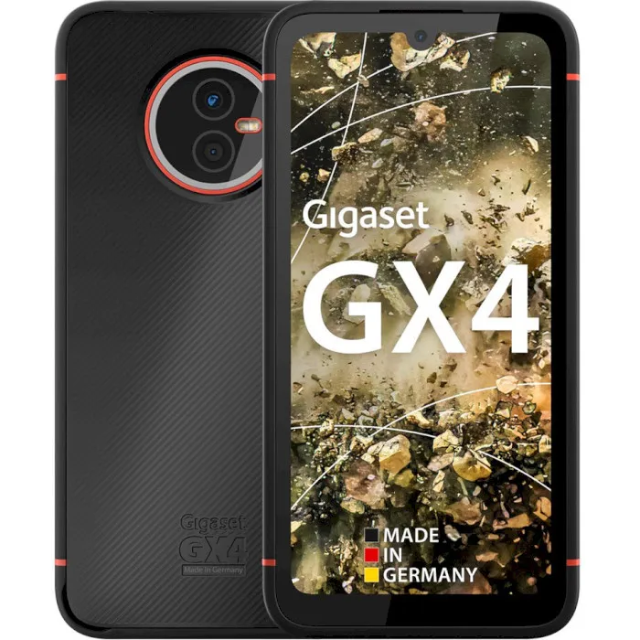 Смартфон Gigaset GX4 IM 4/64GB Dual Sim Black (S30853H1531R111)