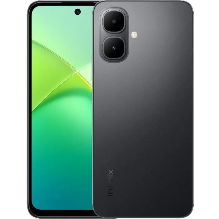 Смартфон Infinix Smart 10 4/128Gb Sleek Black (4894947084423)