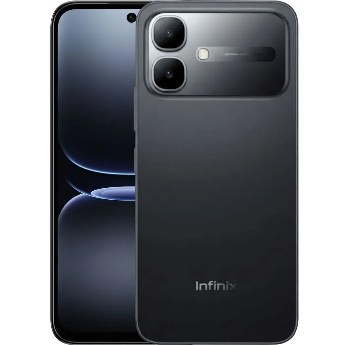 Смартфон Infinix Smart 20 4/128Gb Shadow Black (4894947122583)