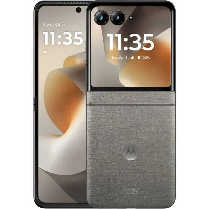 Смартфон Motorola Razr 70 8/256GB Hematite (Stone grey) (PBB60052UA) - Image 1