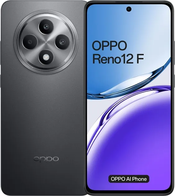 Смартфон OPPO Reno12 F 4G 8/512GB Matte Gray (OFCPH2687_GREY_8/512)