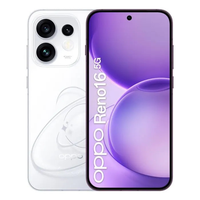 Смартфон Oppo Reno16 5G 12/256GB Pop White (OFCPH2865_WHITE) - Image 1