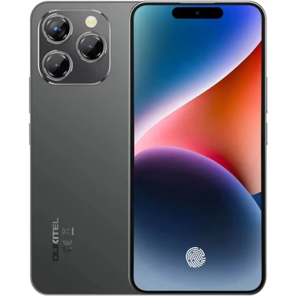 Смартфон Oukitel P1 8/256GB Black (P1_BK)