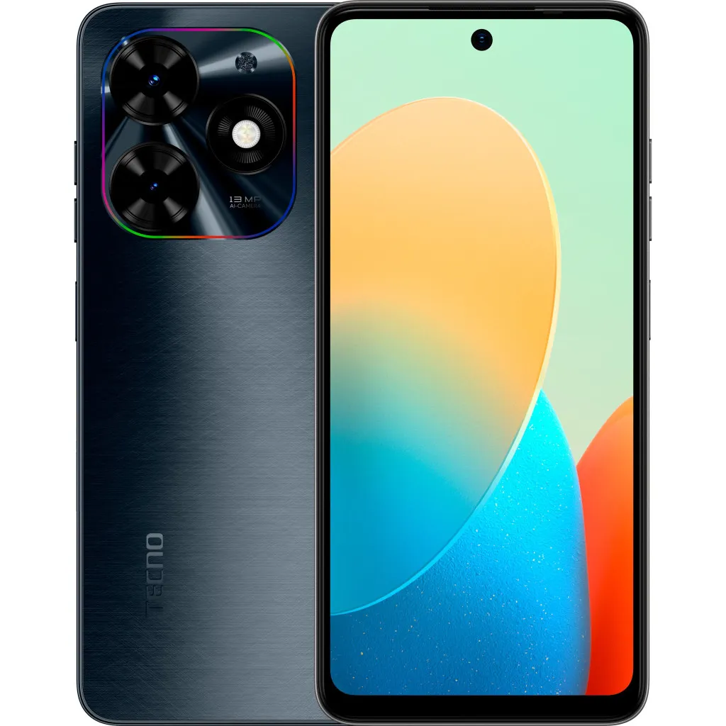 Смартфон Tecno BG6 (Spark Go 2024 4/128Gb) Gravity Black (4894947010538) - Image 1