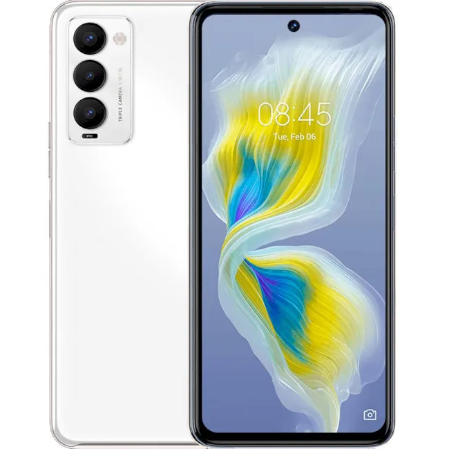 Смартфон Tecno CH7n (Camon 18p 8/128Gb) Ceramic White (4895180775130)