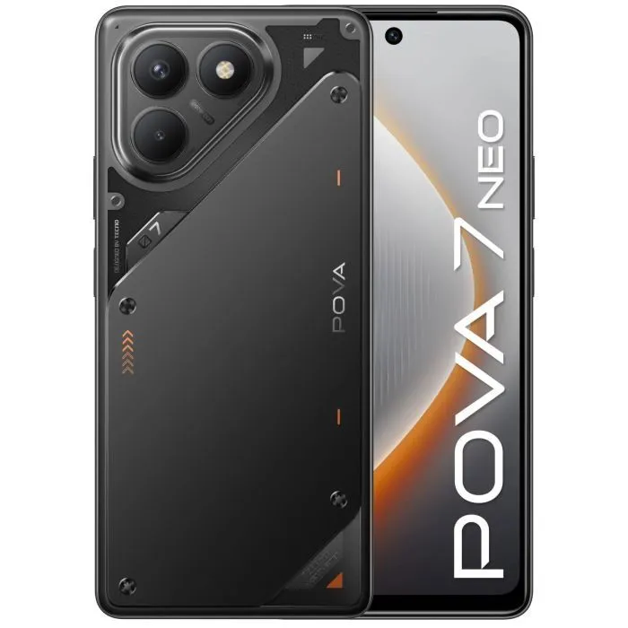 Смартфон Tecno Pova 7 Neo (LJ6) 8/128GB Geek Black (4894947086786)