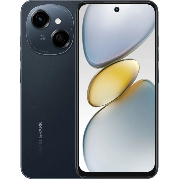 Смартфон Tecno Spark Go 1 3/128GB Startrail Black (4894947037832) - Image 1