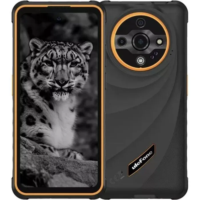 Смартфон Ulefone Armor X31 6/128Gb Black Orange (6975326660068)