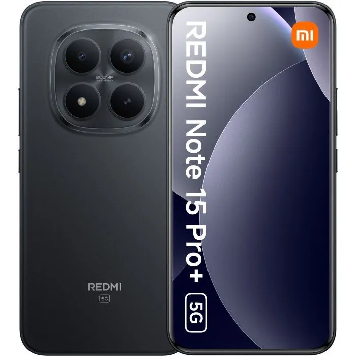 Смартфон Xiaomi Redmi Note 15 Pro+ 5G 8/256GB Black (1183691)