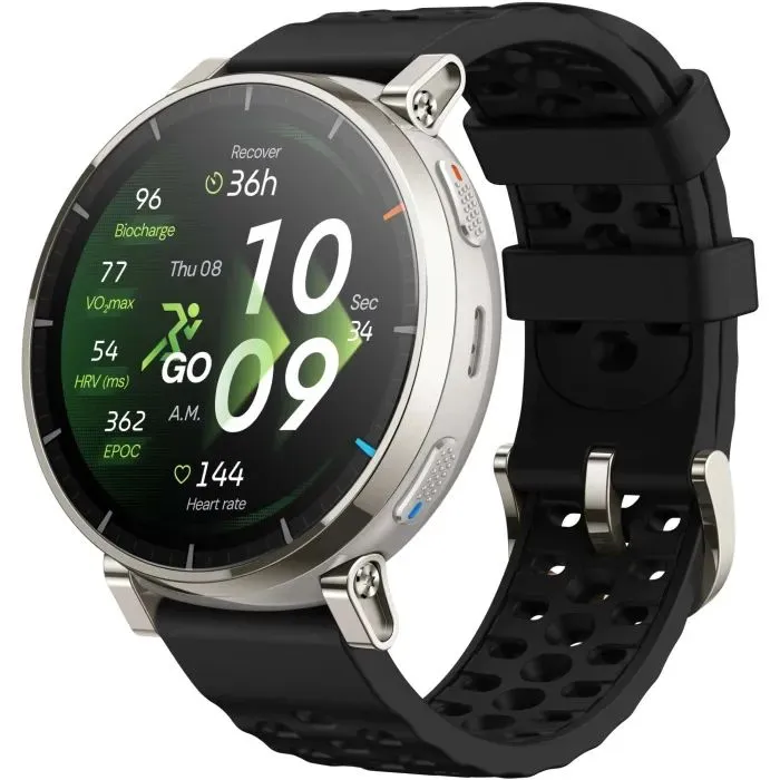 Смарт-годинник Amazfit Active 3 Premium Срібний (W2559GL1N) - Image 1