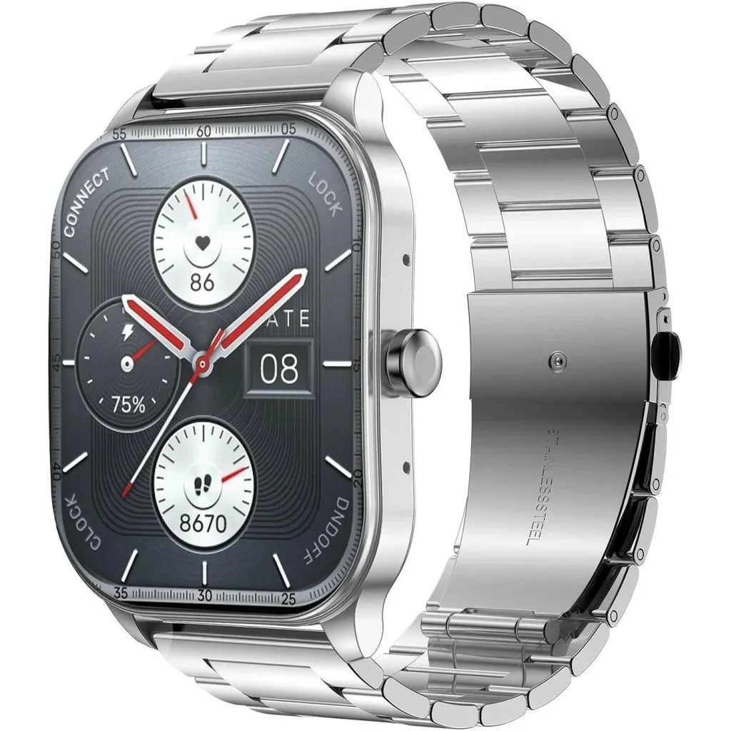 Смарт-годинник Amazfit Pop 3S Metal Silver (1051349) - Image 1