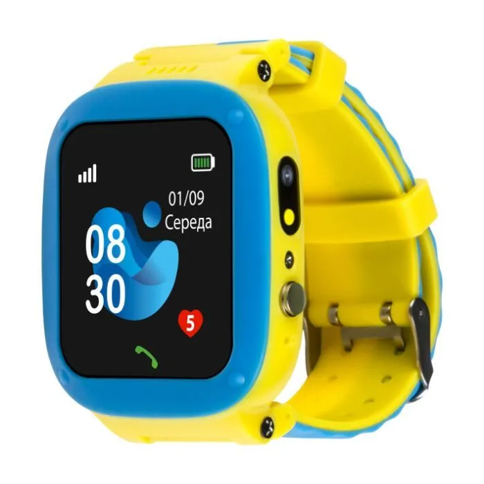 Смарт-годинник Amigo GO004 GLORY Splashproof Camera+LED Blue-Yellow (976265) - Image 1