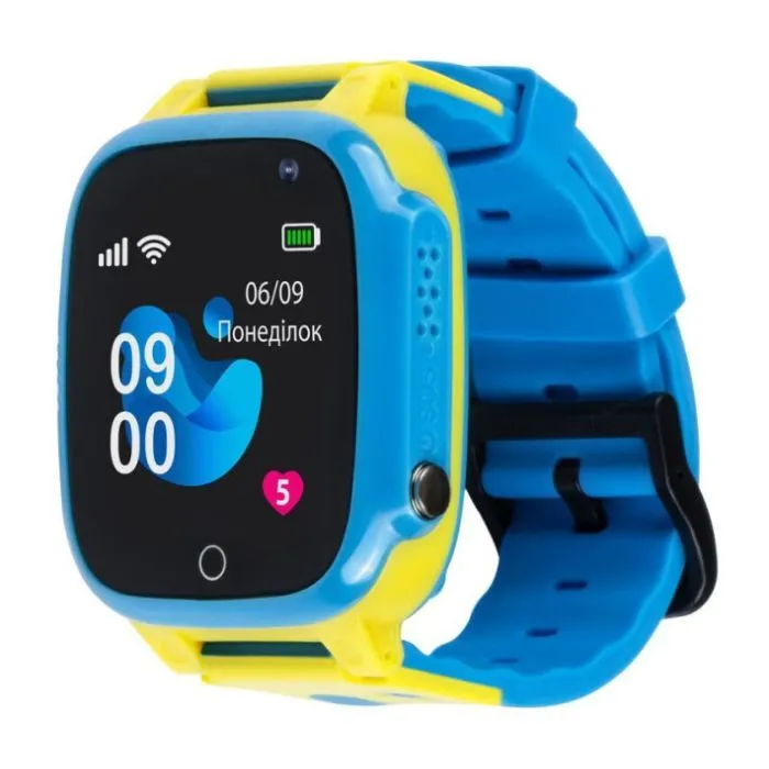Смарт-годинник Amigo GO008 GLORY GPS WIFI Blue-Yellow (976267) - Image 1