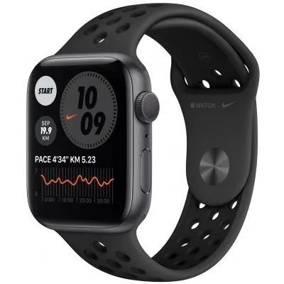 Смарт-годинник Apple Watch Nike SE GPS, 44mm Space Gray Aluminium Case with Anthr (MYYK2UL/A) - Image 1