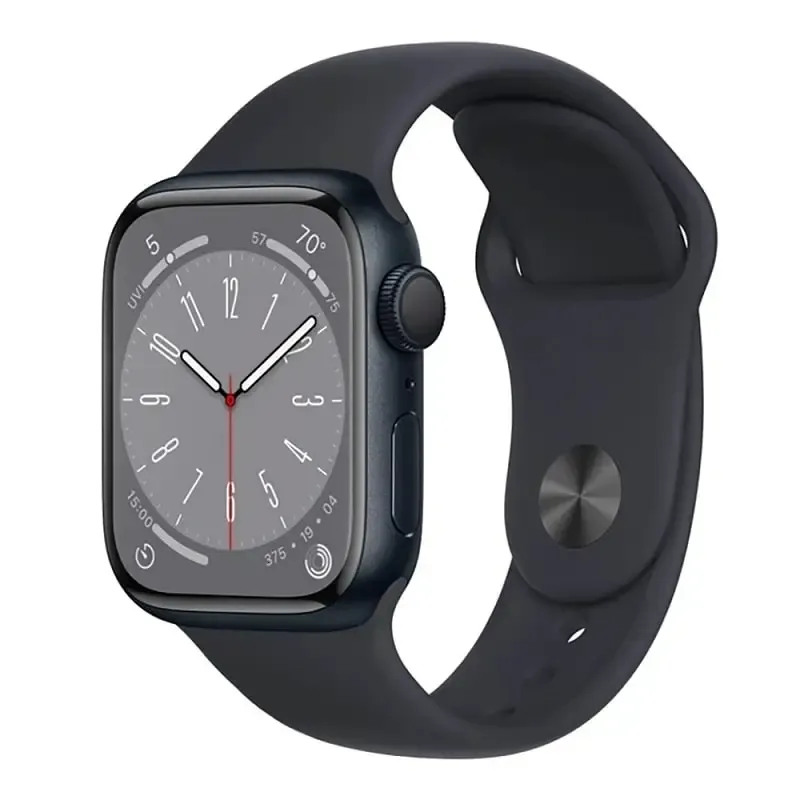 Смарт-годинник Apple Watch S8 45mm Midnight Almn Case with Midnight Sport Band GPS+LTE (MNK43)