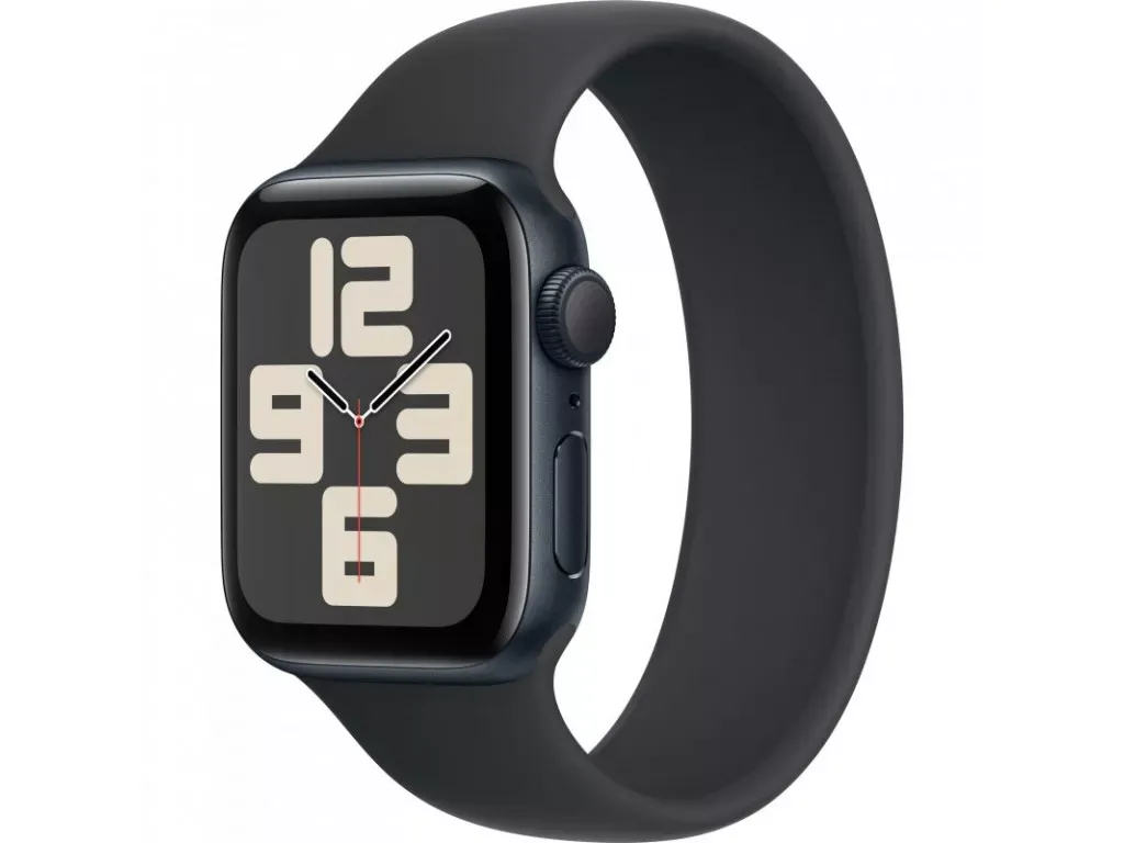 Смарт-годинник Apple Watch SE 2 GPS 40mm Midnight Aluminium Case with Stone Gray Band M/L (MA9A4)