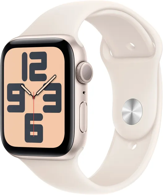 Смарт-годинник Apple Watch SE 2 GPS 40mm Starlight Aluminium Case with Starlight Sport Band - S/M (MXEF3)