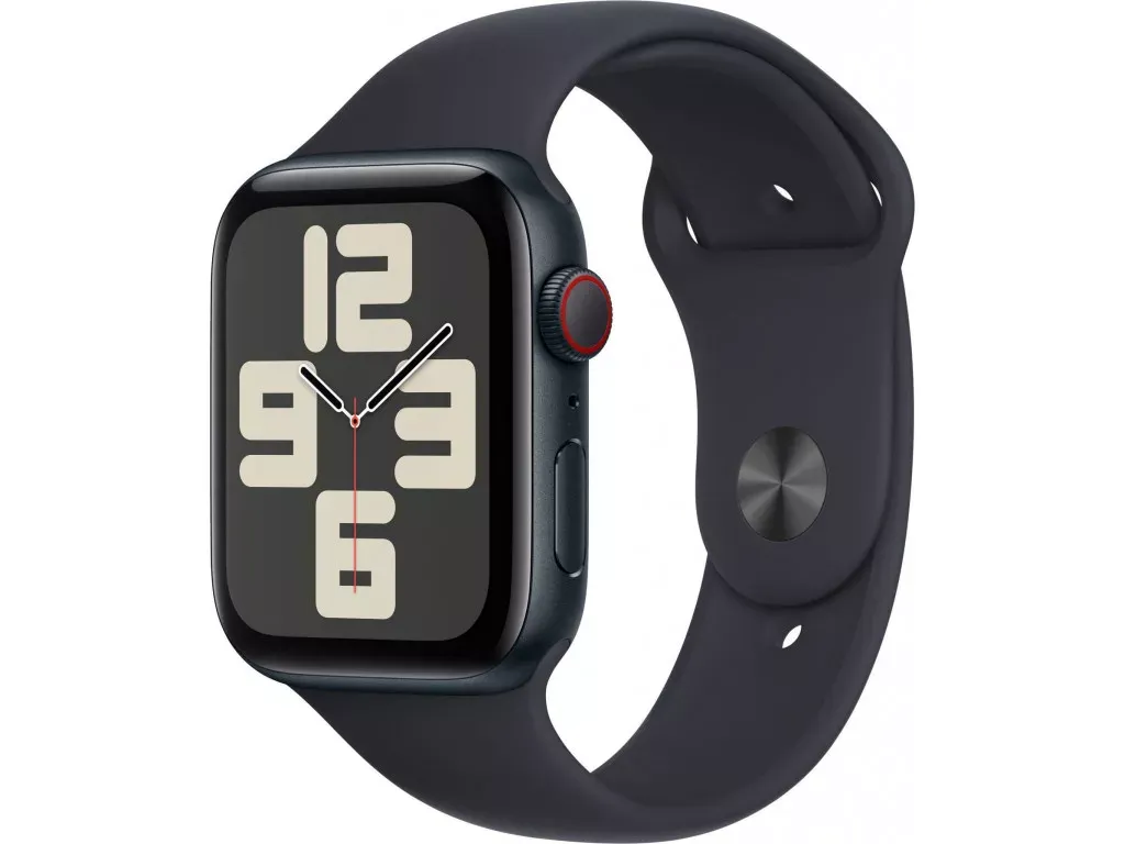 Смарт-годинник Apple Watch SE 2 GPS + Cellular 40mm Midnight Aluminium Case with Midnight Sport Band - S/M (MNTM3/MRG83/MRG63) - Image 1