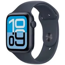 Смарт-годинник Apple Watch SE 3 GPS + Cellular 44mm Midnight Aluminium Case with Midnight Sport Band - S/M (MEPH4)