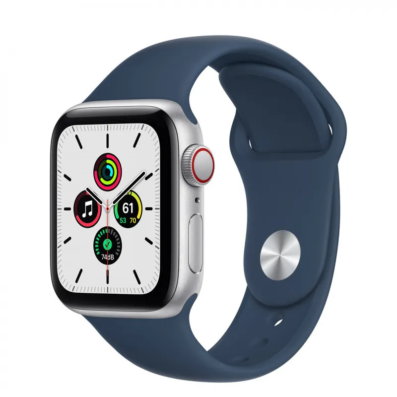 Смарт-годинник Apple Watch SE GPS + Cellular 40mm Silver Aluminum Case (MKQL3) - Image 1