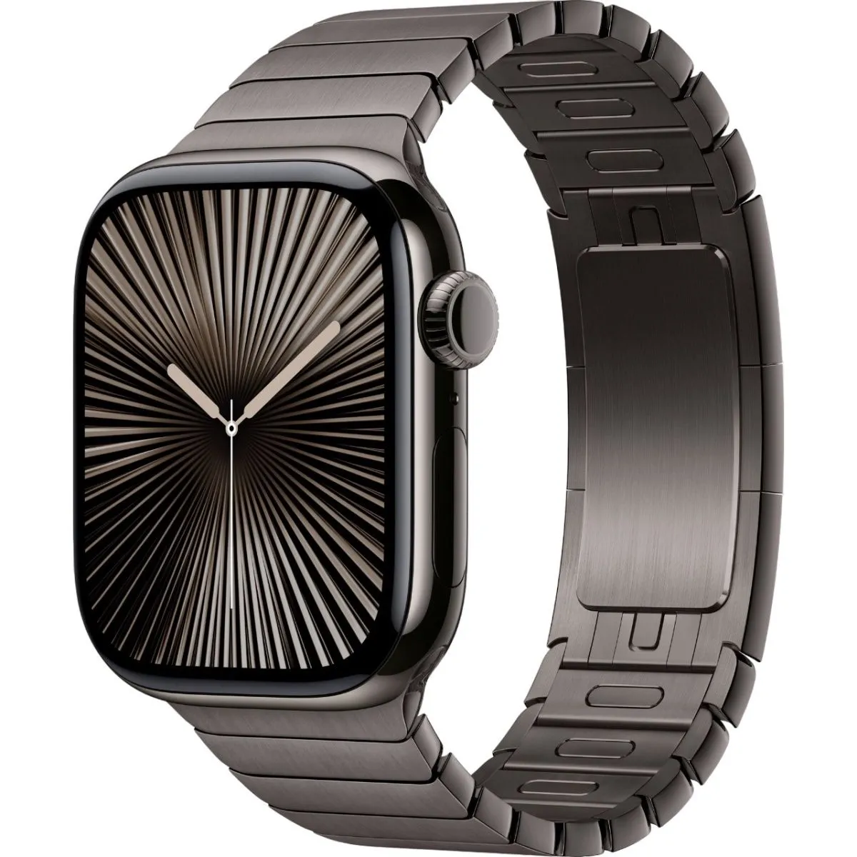 Смарт-годинник Apple Watch Series 10 GPS + Cellular 42mm Slate Titanium Case with Slate Link Bracelet (MX0M3+MXMD3)