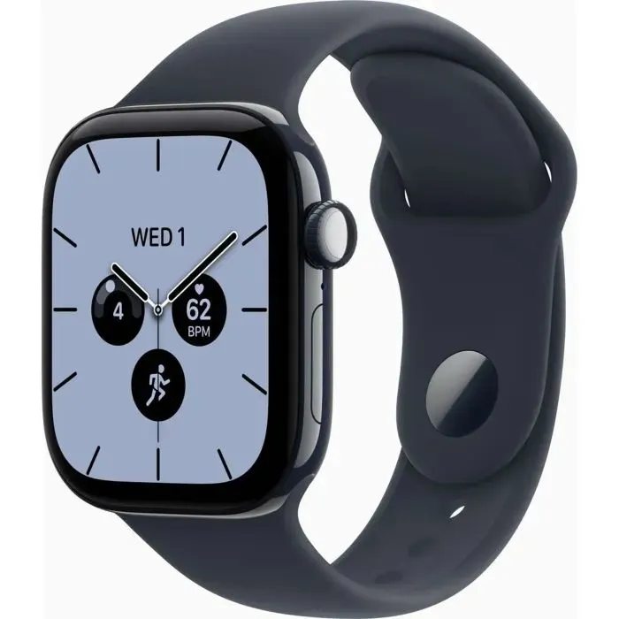 Смарт-годинник Apple Watch Series 12 GPS + Cellular 42mm Night Blue Ceramic Case with Navy Blue Sport Band - S/M (MJGY4) - Image 1