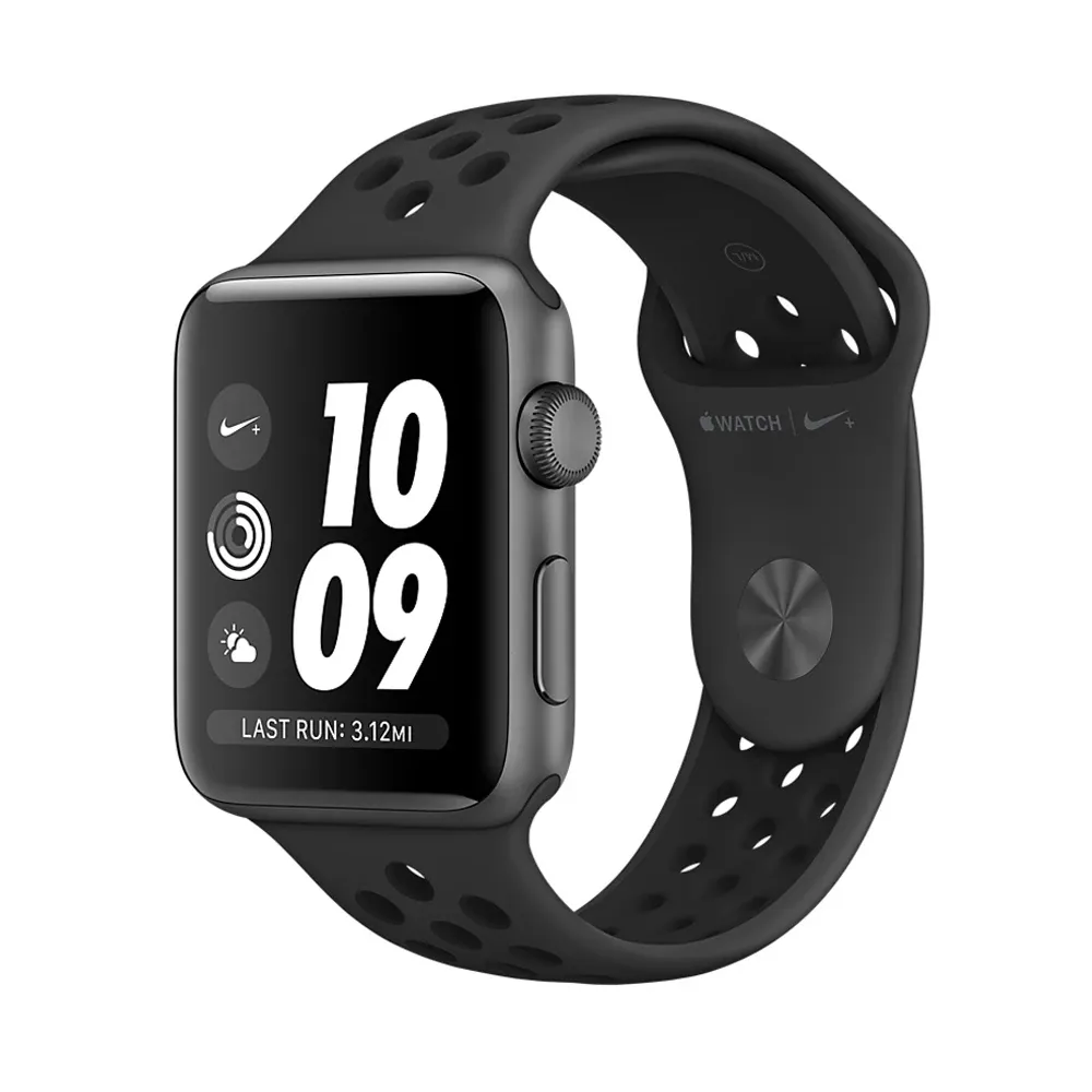 Смарт-годинник Apple Watch Series 3 Nike+ 42mm GPS Space Gray Aluminum Case with Anthracite/Black Nike Sport Band (MTF42)