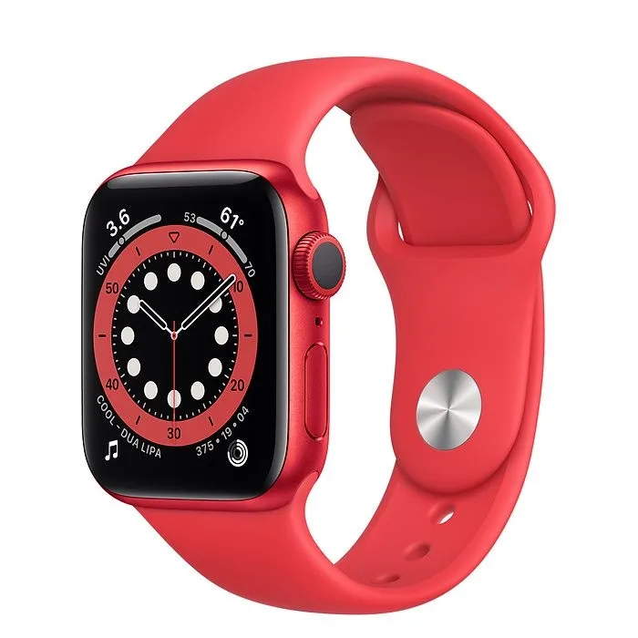 Смарт-годинник Apple Watch Series 6 GPS 44mm Product Red Aluminium Case with Product Red Sport Band (M00M3)