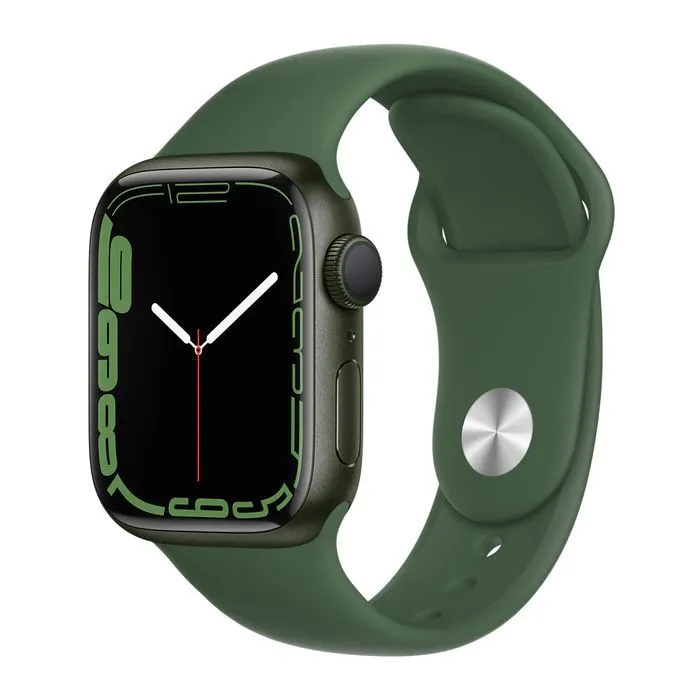 Смарт-годинник Apple Watch Series 7 GPS 41mm Green Aluminium Case with Green Spor (MKN03UL/A) - Image 1