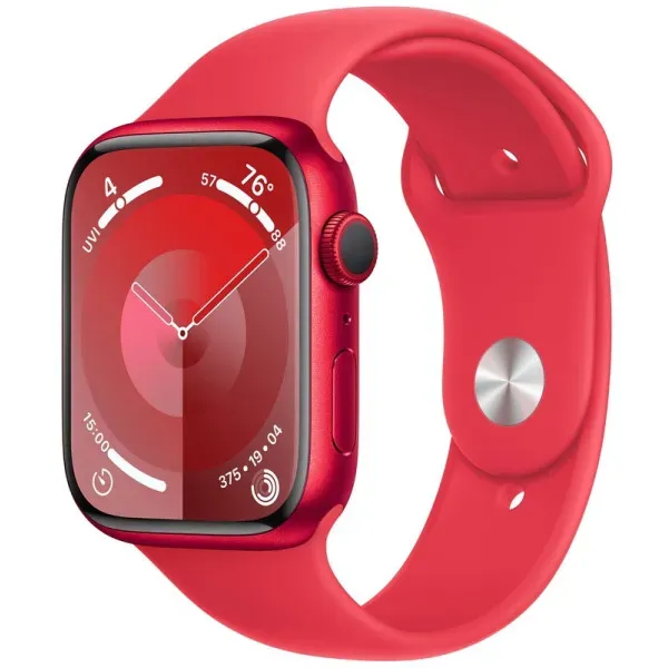 Смарт-годинник Apple Watch Series 9 GPS + Cellular 45mm Product Red Aluminium Case with Product Red Sport Band - S/M (MRYE3) - Image 1