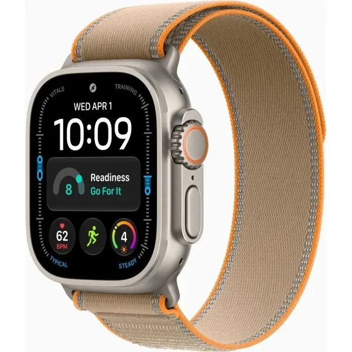 Смарт-годинник Apple Watch Ultra 4 GPS + Cellular 49mm Natural Titanium Case with Sand Trail Loop - M/L (MJAQ4) - Image 1